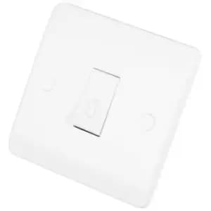Click Scolmore Mode 10A 1 Gang 1 Way Retractive Switch Marked Bell Polar White - CMA027