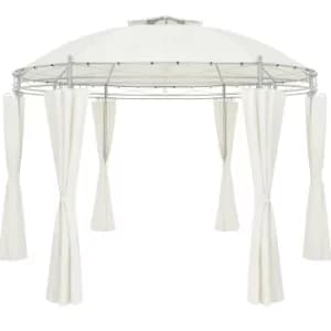 Metal Gazebo Toscana Cream 3.5m