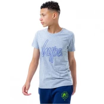 Hype Hype x Nerf Logo Kids T-Shirt - Grey Marl