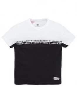 Adidas Originals Childrens Short Sleeve T-Shirt - Black