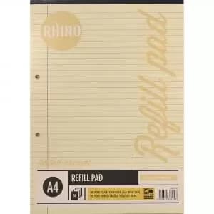 A4 Tinted Pad 8mm Margin Cream