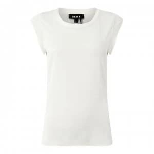 DKNY Flutter Top - Ivory