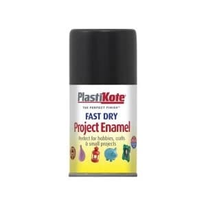 PlastiKote Fast Dry Enamel Aerosol Chrome 100ml