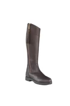 Alessandra Leather Country Boots