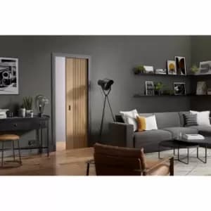 LPD Flusso Pocket Door Set Single Internal Door D3.5 xW68.6 xH198.1cm