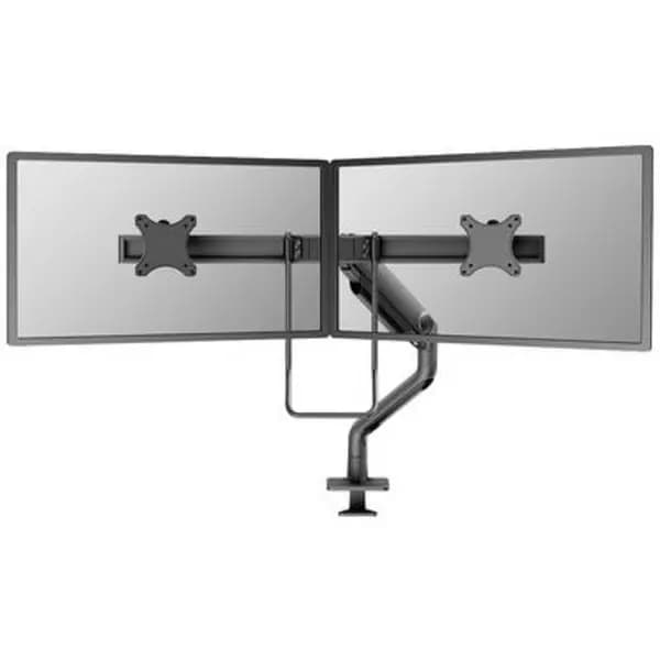 Neomounts DS75S-950BL2 2x Monitor desk mount 43,2cm (17) - 68,6cm (27) Tiltable, Swivelling, Swivelling, Height-adjustable