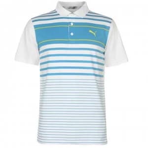 Puma Spotlight Polo Shirt Mens - Blue/Yellow