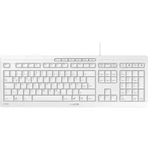 CHERRY Stream USB Keyboard German, QWERTZ, Windows Graphite