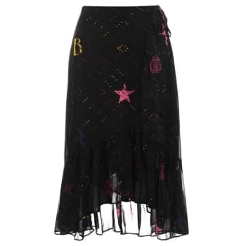 Biba Printed Wrap Skirt - Multi