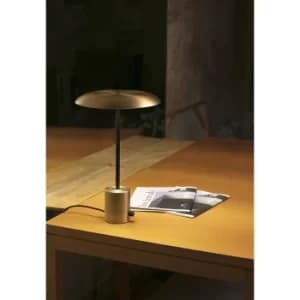 Hoshi LED Table Lamp Black, Gold
