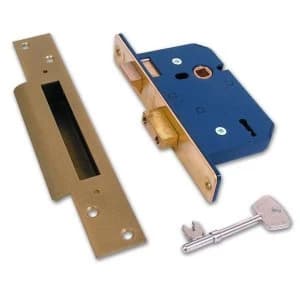 Willenhall 5 lever sash lock M5