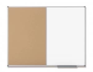 Nobo Classic Combi Board Cork&Drywipe 900x1200mm 1901588