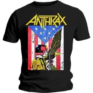 Anthrax - Dread Eagle Unisex Large T-Shirt - Black