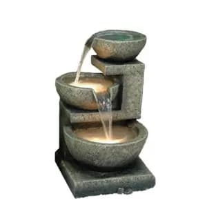 Kingfisher Cascading Bowl Garden Water Fountain