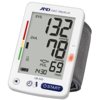 A&D Medical UB543 Wrist Blood Pressure Monitor