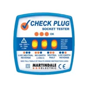 Martindale CP501 Socket Tester Plug
