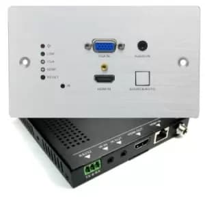 Nexxia NX-WP-HDBTKIT socket-outlet HDMI + VGA + 3.5mm Aluminium
