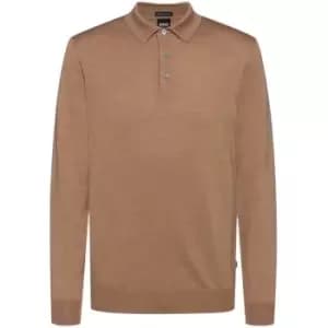 Boss Bono Polo Sweater - Beige