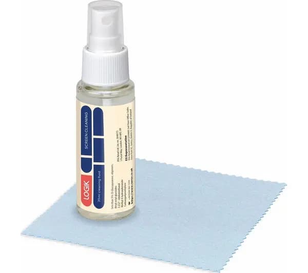 Logik LSC35ML20 Screen Cleaning Fluid & Cloth 35mm