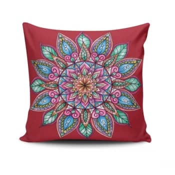 MANDALA-12 - No Filling Multicolor Cushion Cover