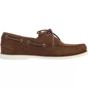 Tommy Hilfiger Th Boat Shoe Core Suede - Brown
