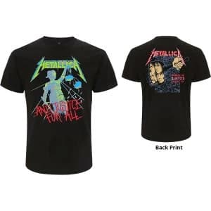 Metallica - And Justice For All Mens Large T-Shirt - Black