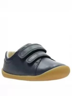 Clarks Roamer Craft Toddler Shoe, Navy, Size 3 Younger