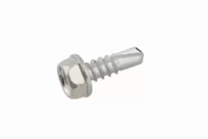 Hex Head Self Drilling Screw No. 14 x 2in. Pk 100 Connect 31510