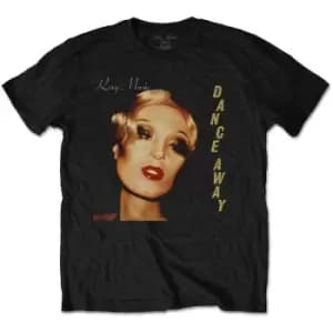 Roxy Music - Dance Away Album Unisex Large T-Shirt - Black