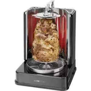 Clatronic DVG 3686 Electric Gyros and chicken grill Black