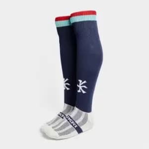 Kukri Ulster Away Sock Senior - Navy/Teal/Red