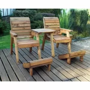 Charles Taylor Deluxe Straight Lounger Set, none