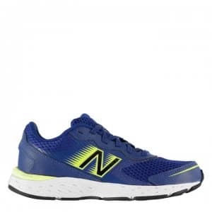 New Balance Balance 680v6 Junior Boys Running Shoes - Navy/Yellow