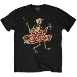 Social Distortion Vintage 1979 Mens Black T Shirt: Large