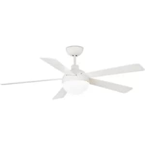 Faro Izaro LED Ceiling Fan 132cm White 5 Blades 15W