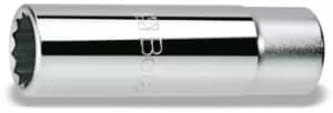 Beta Tools 920AS/L 1/2" Sq Dr Bi-Hex Imperial Deep/Long Socket 1" 009200363