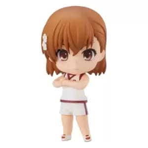 Toaru Kagaku no Railgun T Nendoroid Action Figure Mikoto Misaka Daihasei Festival Ver. 10 cm