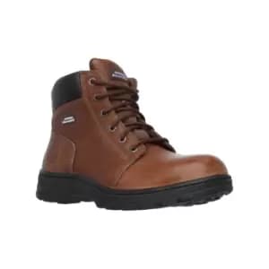 Skechers Mens Workshire Safety Boots (10 UK) (Brown)