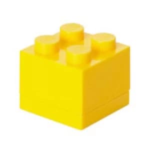 LEGO Mini Box 4 - Bright Yellow