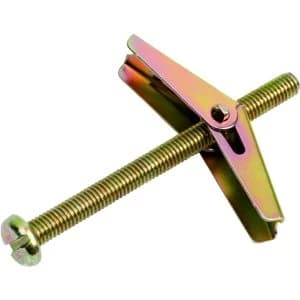 Wickes Spring Toggle Fixings - 6 x 75mm Pack of 4