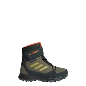 adidas TERREX Snow CF CP CW Shoes Kids - Focus Olive / Pulse Olive / Im