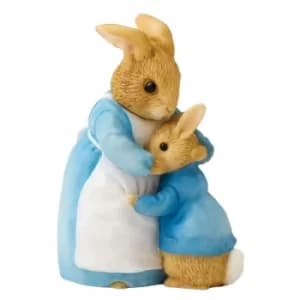 Mrs Rabbit & Peter Rabbit Figure