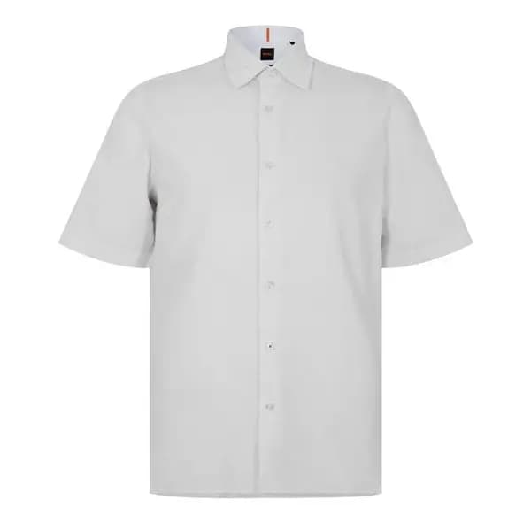 Boss Rash Short Sleeve Shirt - White S