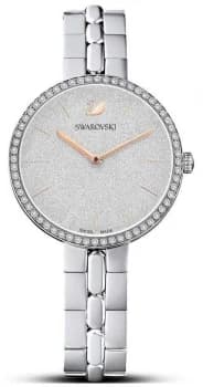 Swarovski Womens Cosmopolitan Silver Tone Bracelet Watch