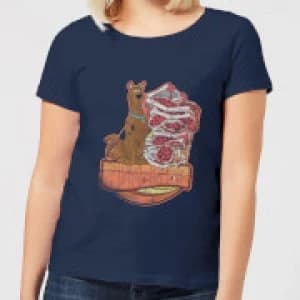 Scooby Doo Munchies Womens T-Shirt - Navy - L