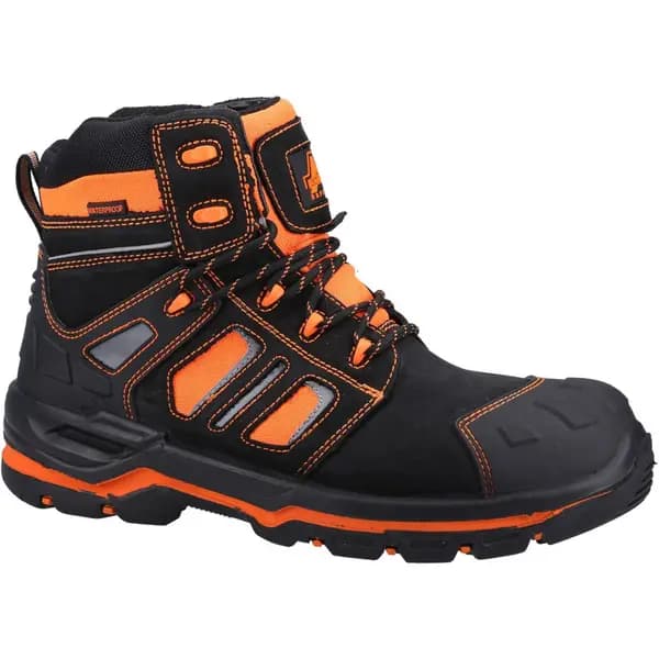 Amblers Safety Mens Radiant Leather Safety Boots UK Size 10 (EU 44) Orange AMB351-Orange-10