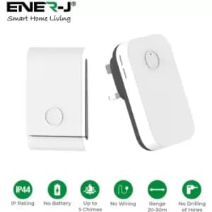 Ener-J Wireless Kinetic Doorbell and Chime