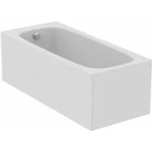 I.Life Single Ended Idealform Rectangular Bath 1700mm x 750mm 0 Tap Hole - Ideal Standard