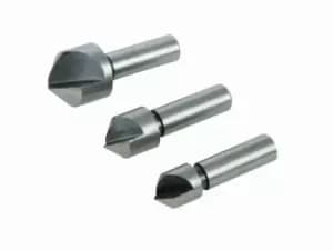 Silverline 298527 HSS Countersink Set 3pce