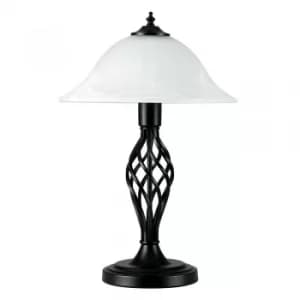 Memphis Black Barley Twist Table Lamp